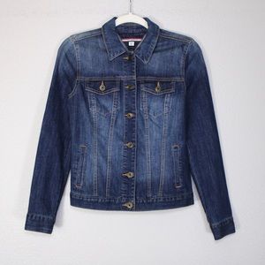 Tommy Hilfiger Denim Jean Jacket Dark Wash Trucker
